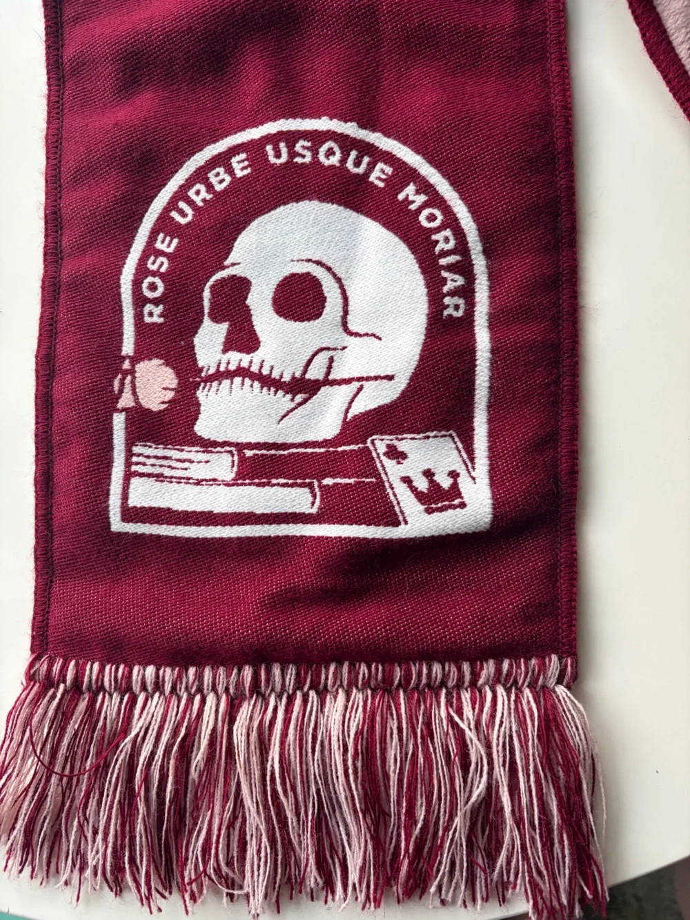 NWT! Portland Timbers Jersey Hook Reversible Scarf, Rose City ‘Til I Die!  MLS